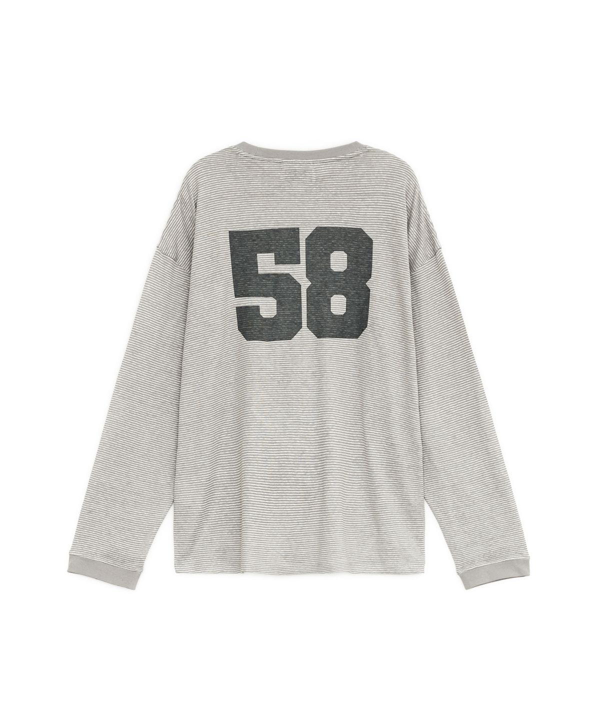 썬번프로젝트(SUNBURNPROJECT) 58 EASY LONG SLEEVE TOP, GRAY