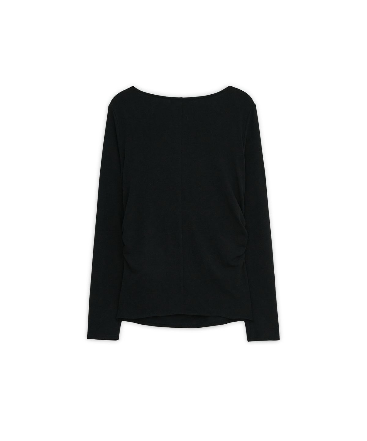 썬번프로젝트(SUNBURNPROJECT) COWL NECK LONG SLEEVE TOP, BLACK