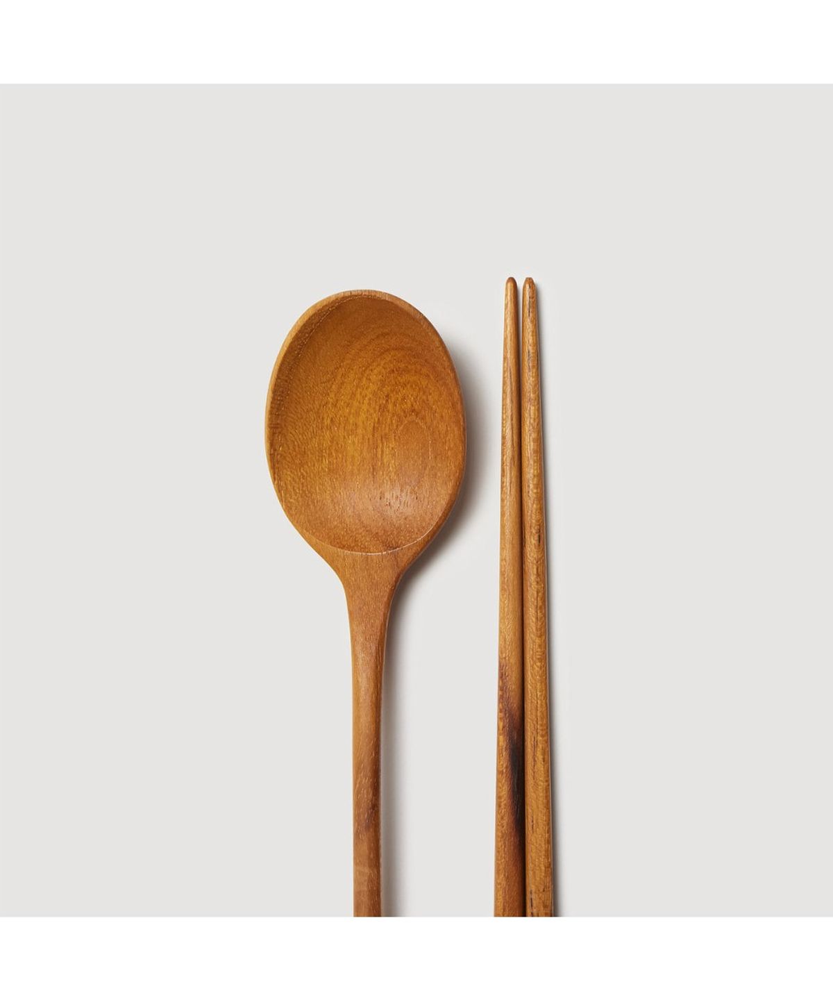 자주(JAJU) 티크우드 아동 수저2조