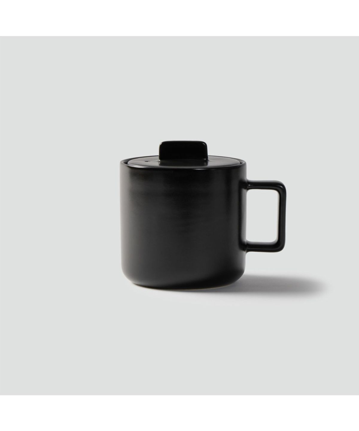 자주(JAJU) 전자레인지용 1인 도자기 밥솥_650ml_블랙