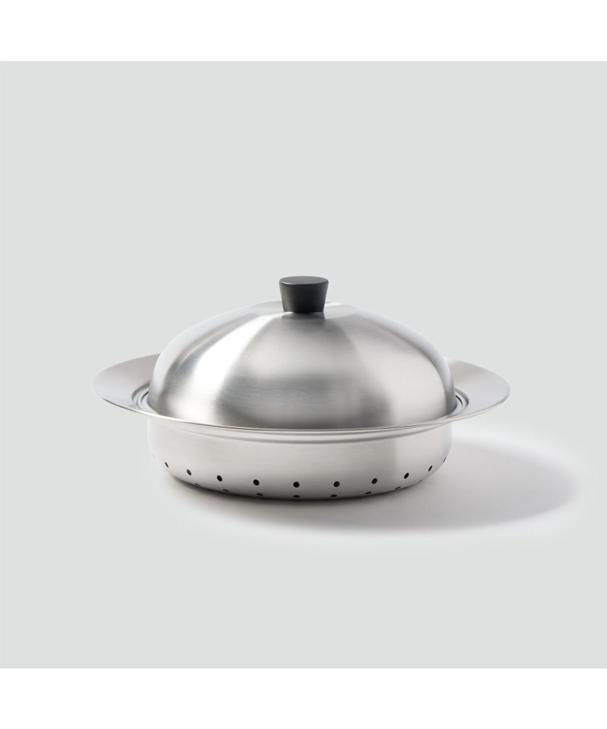 자주(JAJU) 스테인리스 찜기+돔형뚜껑 세트_20-24cm