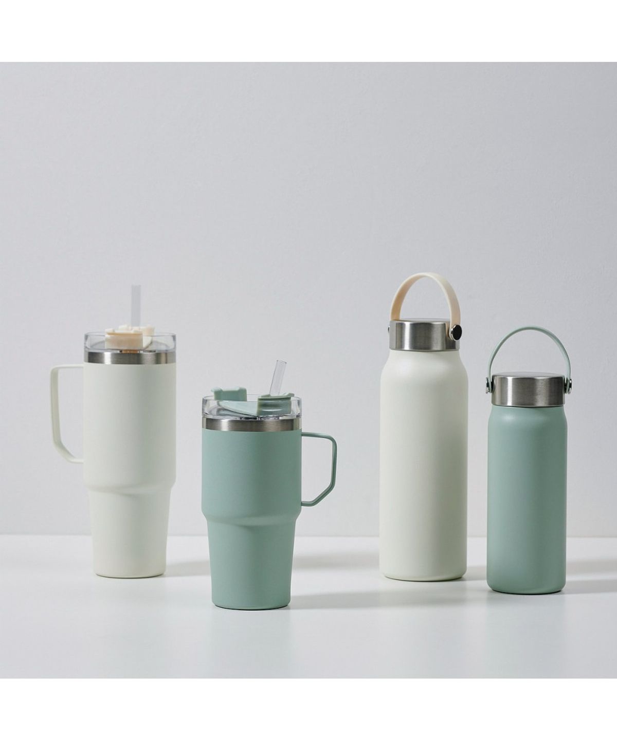 자주(JAJU) 대용량 멀티 텀블러 900ml_아이보리