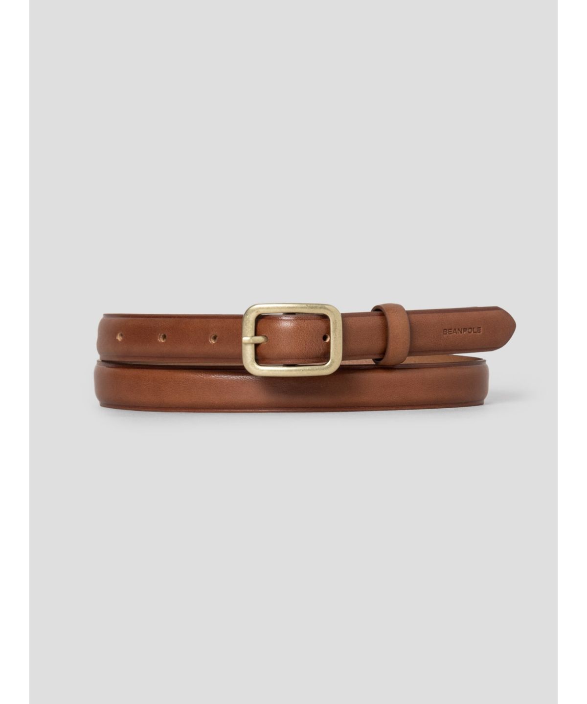 빈폴 액세서리(BEANPOLE ACCESSORY) 여성 슬림 캐주얼 버클 벨트  브릭