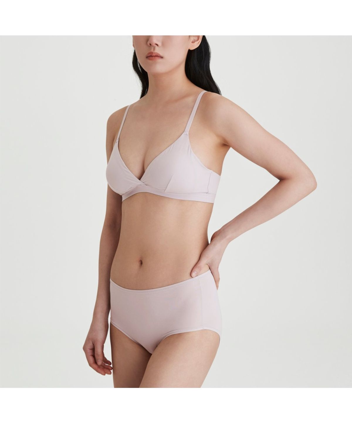 자주(JAJU) 여 720도 스트레치 버터 브라렛_다크 핑크