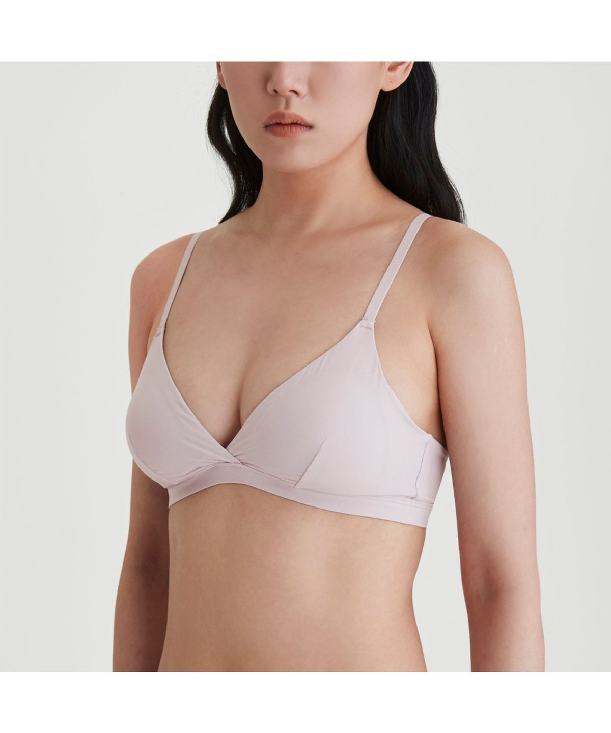 자주(JAJU) 여 720도 스트레치 버터 브라렛_다크 핑크