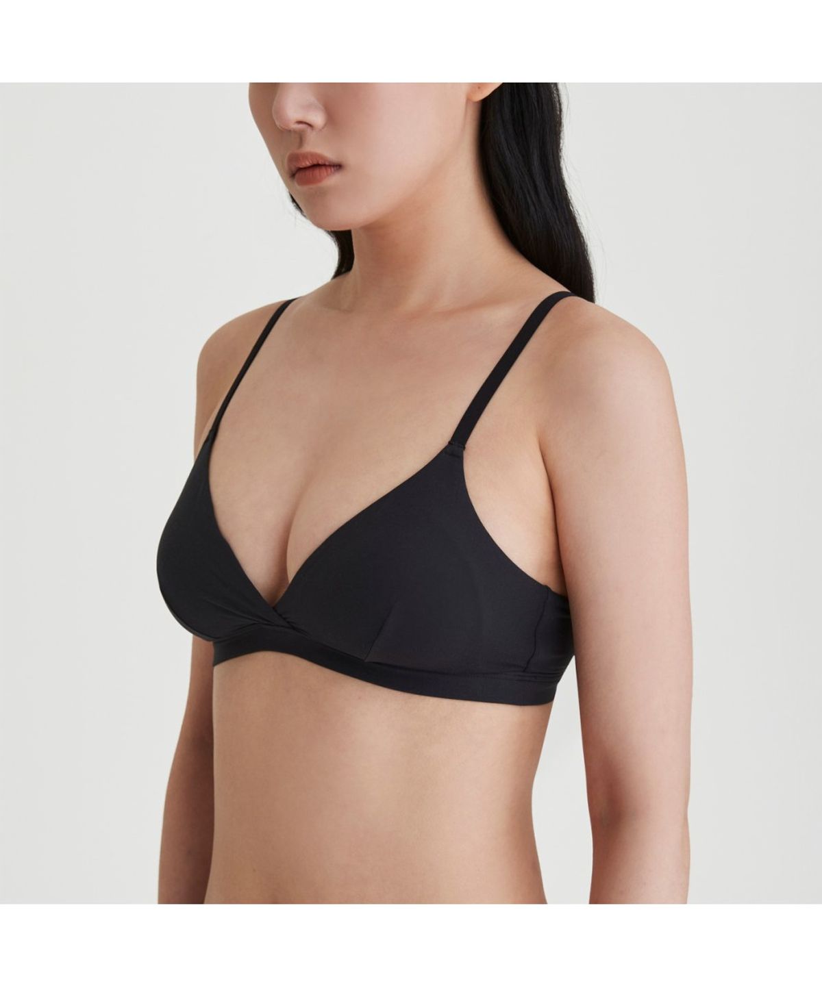 자주(JAJU) 여 720도 스트레치 버터 브라렛_블랙