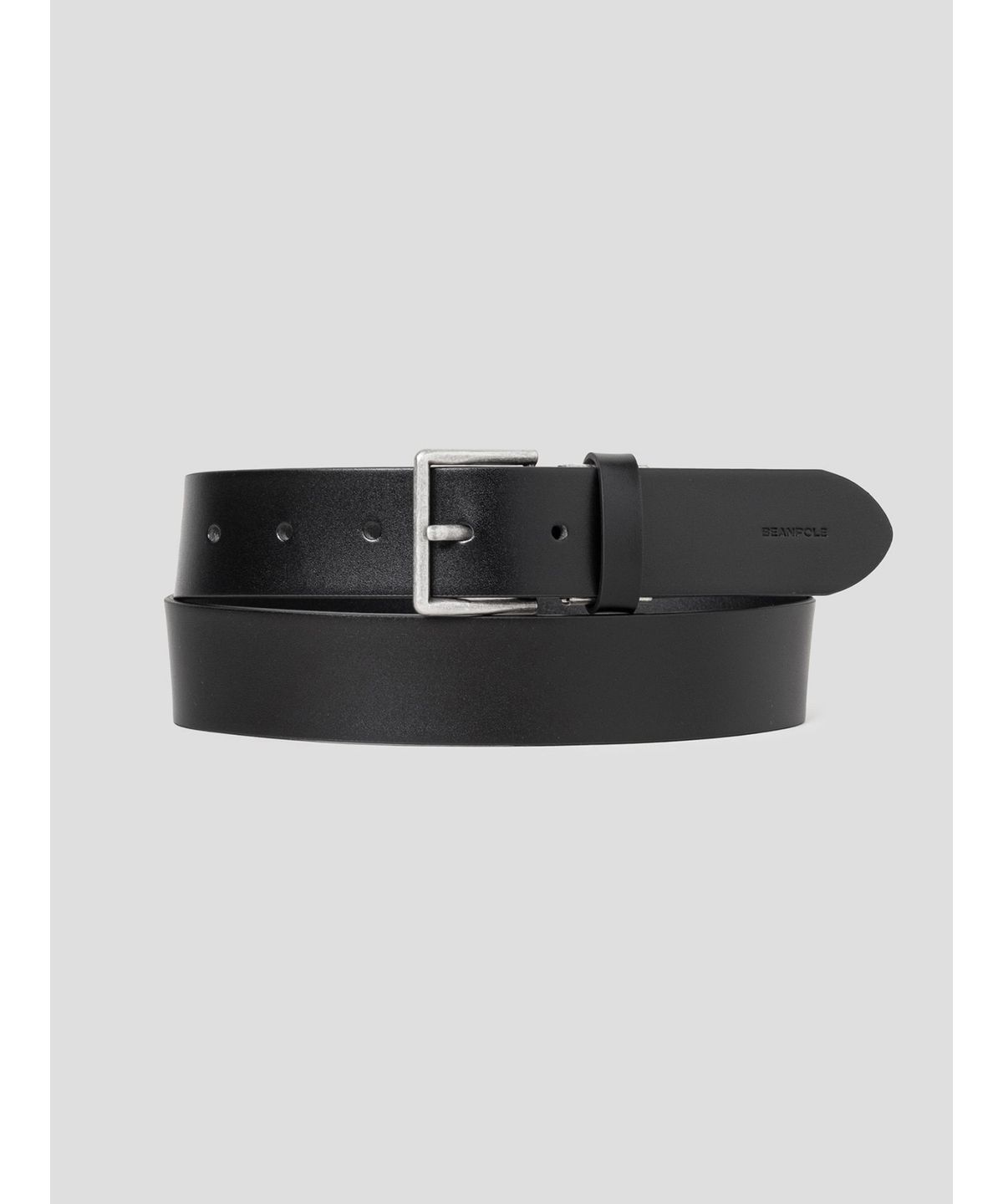 빈폴 액세서리(BEANPOLE ACCESSORY) 여성 와이드 캐주얼 버클 벨트  블랙