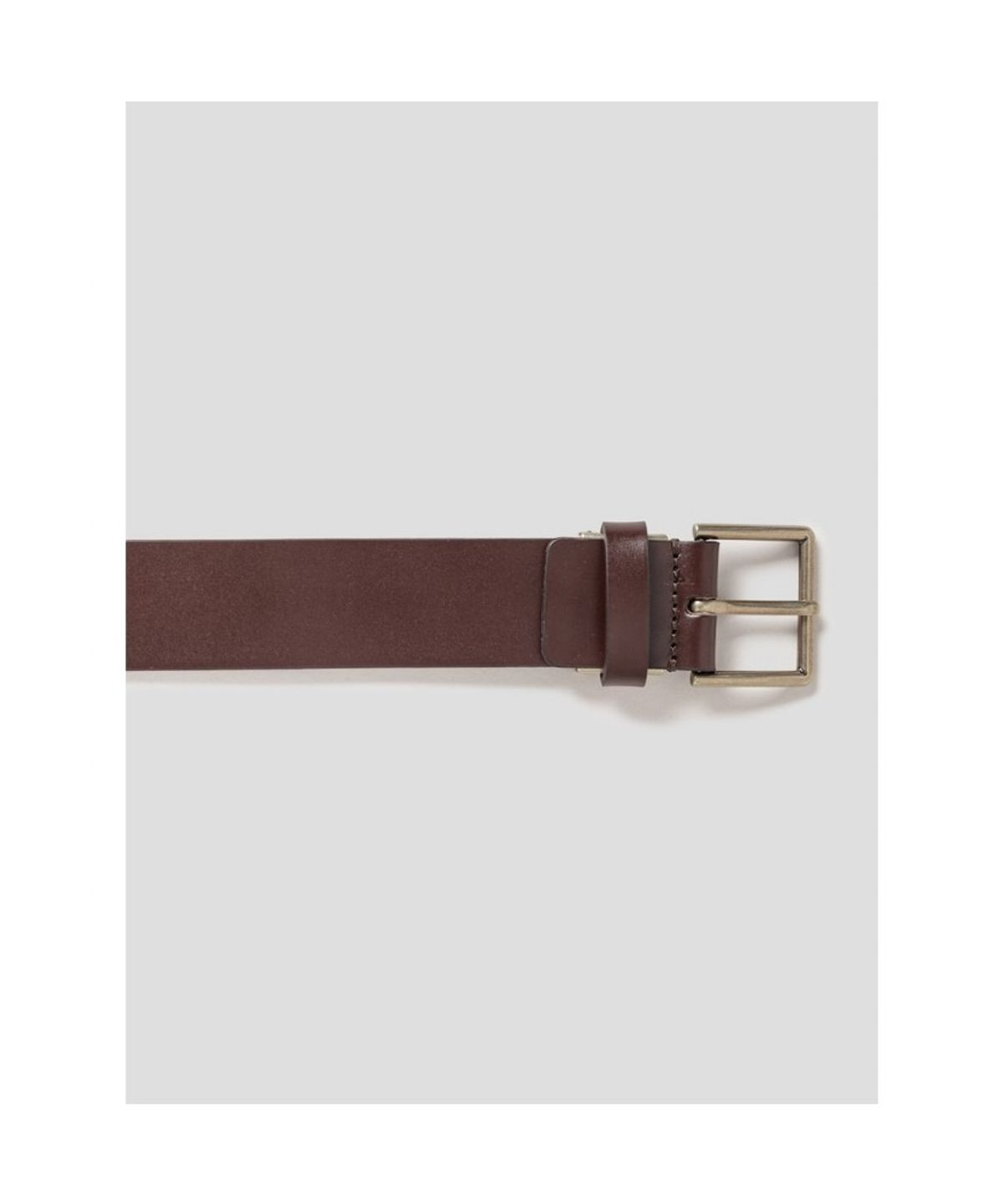 빈폴 액세서리(BEANPOLE ACCESSORY) 여성 와이드 캐주얼 버클 벨트  브라운