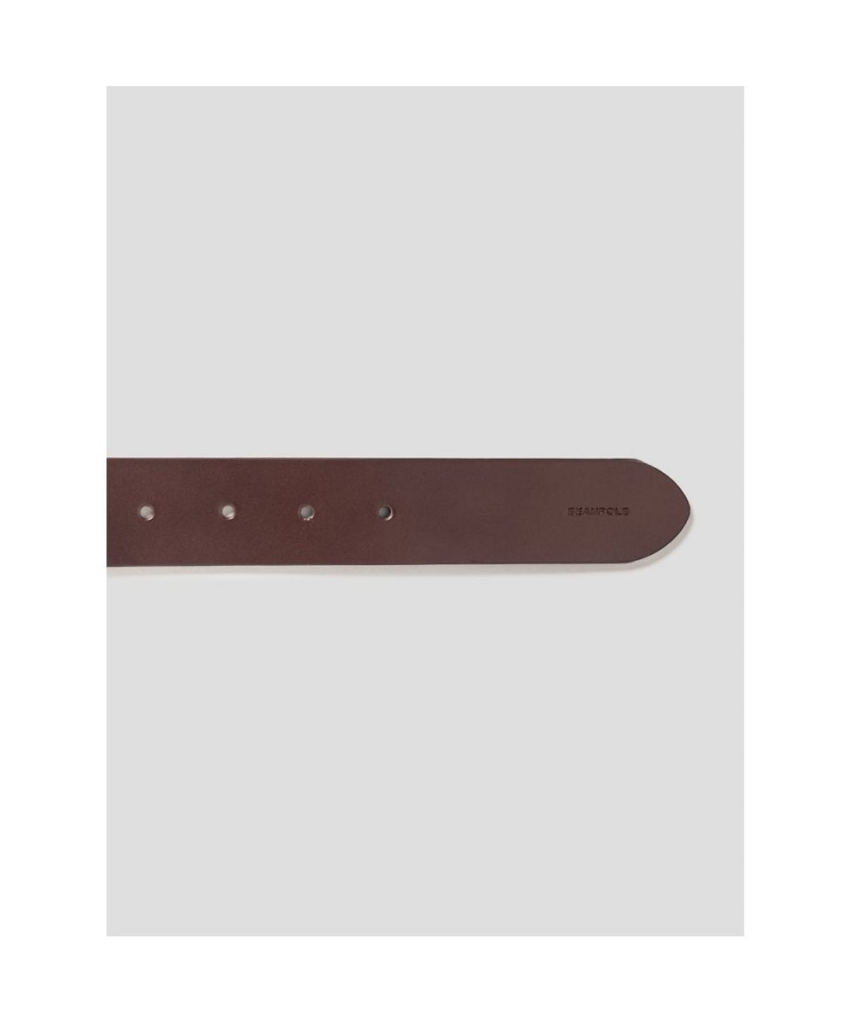 빈폴 액세서리(BEANPOLE ACCESSORY) 여성 와이드 캐주얼 버클 벨트  브라운
