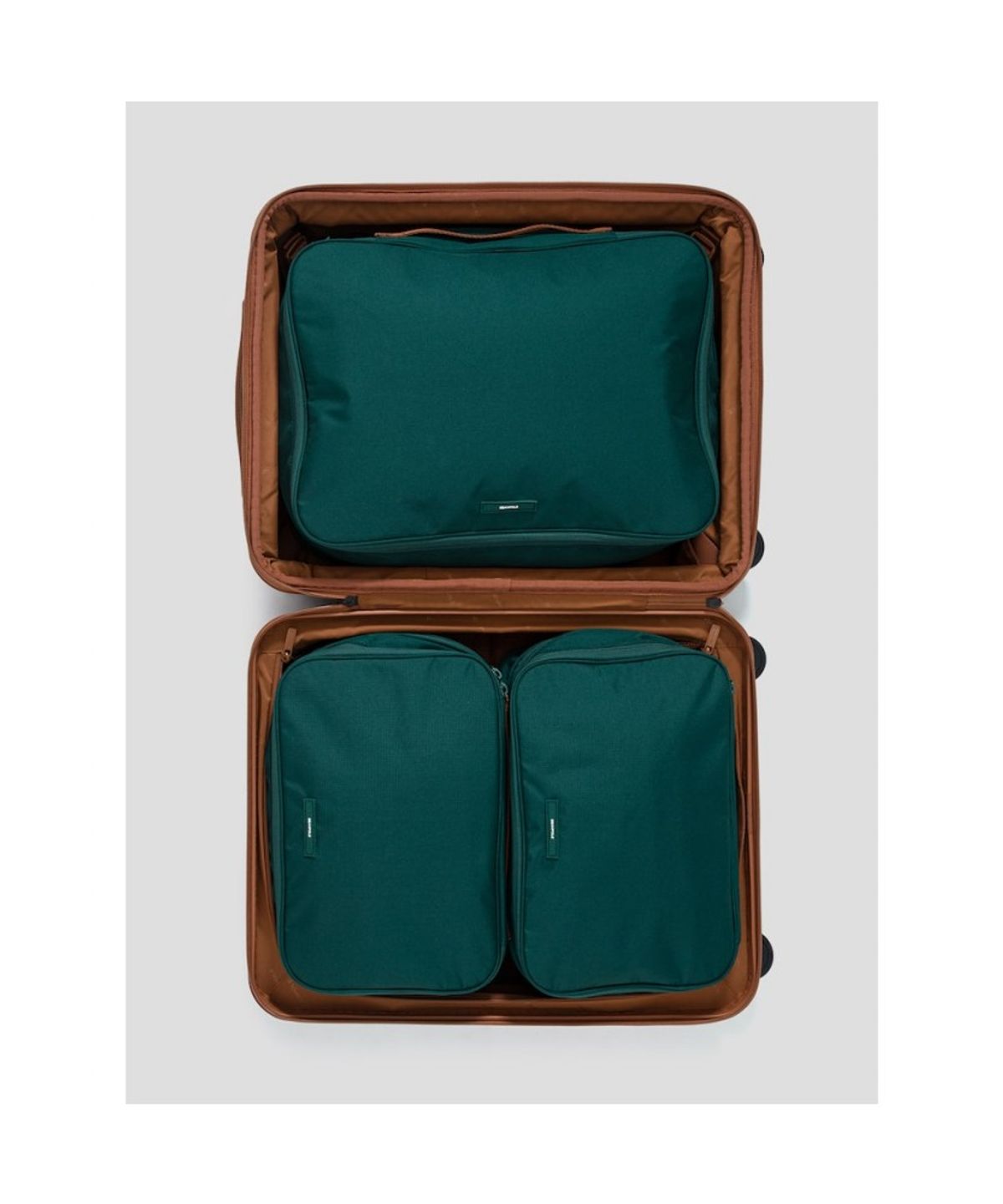 빈폴 액세서리(BEANPOLE ACCESSORY) 어웨이 압축파우치 3set  그린