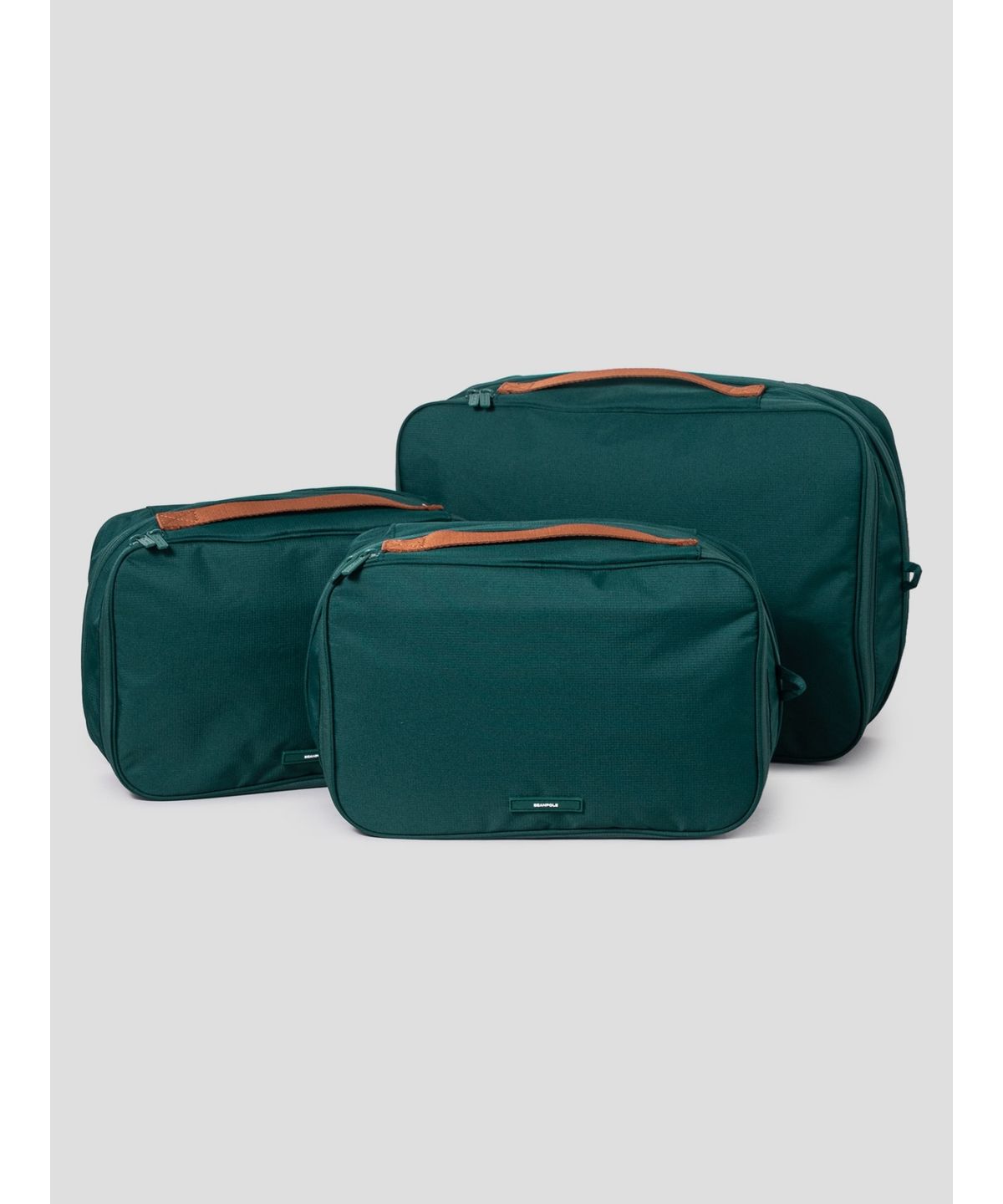 빈폴 액세서리(BEANPOLE ACCESSORY) 어웨이 압축파우치 3set  그린