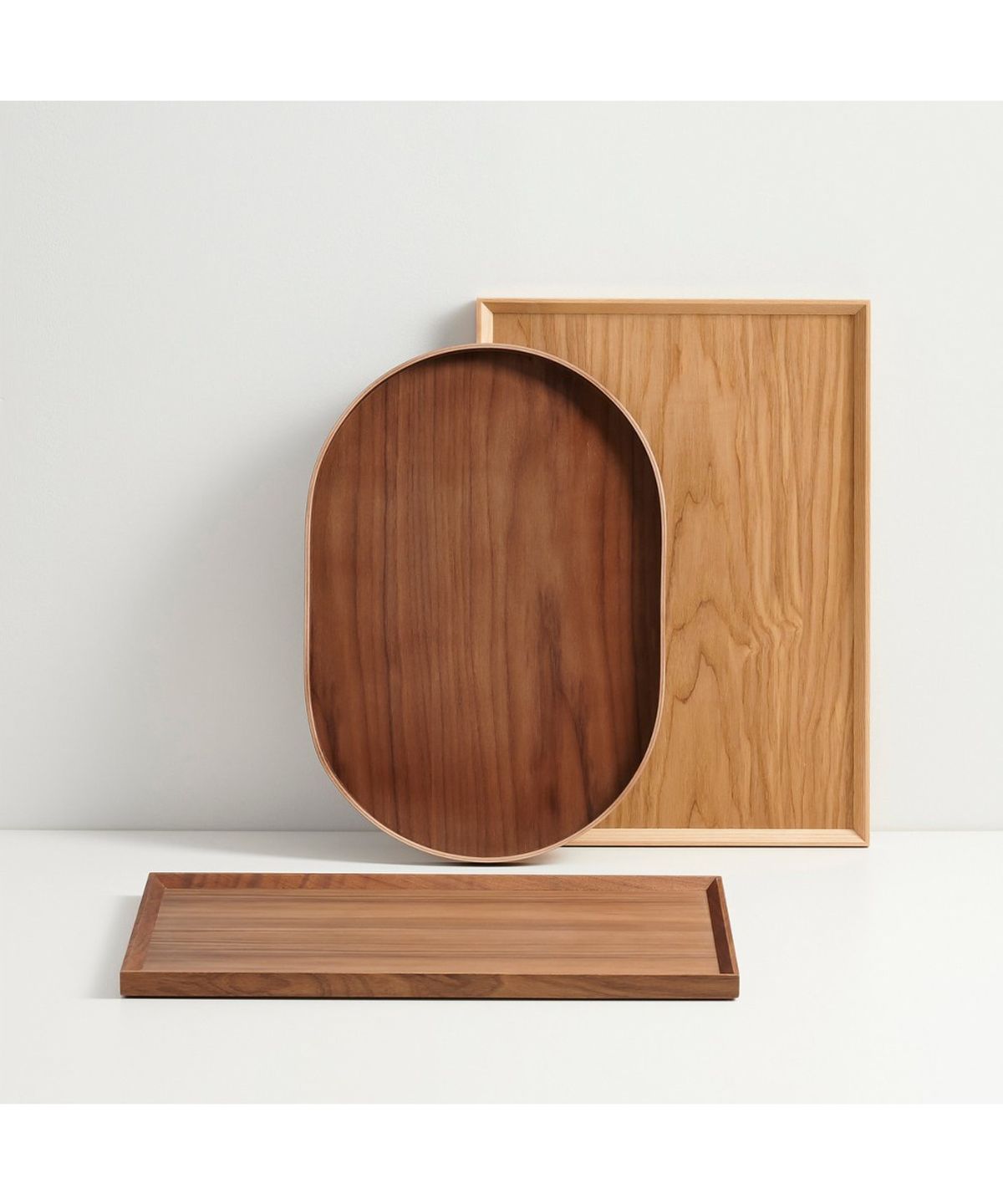 자주(JAJU) 월넛 쟁반_46x33cm
