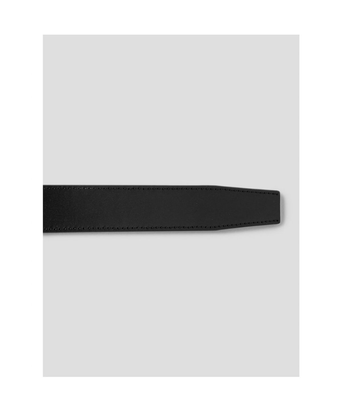 빈폴 액세서리(BEANPOLE ACCESSORY) 흑착 빈폴 로고 자동 버클 벨트  블랙
