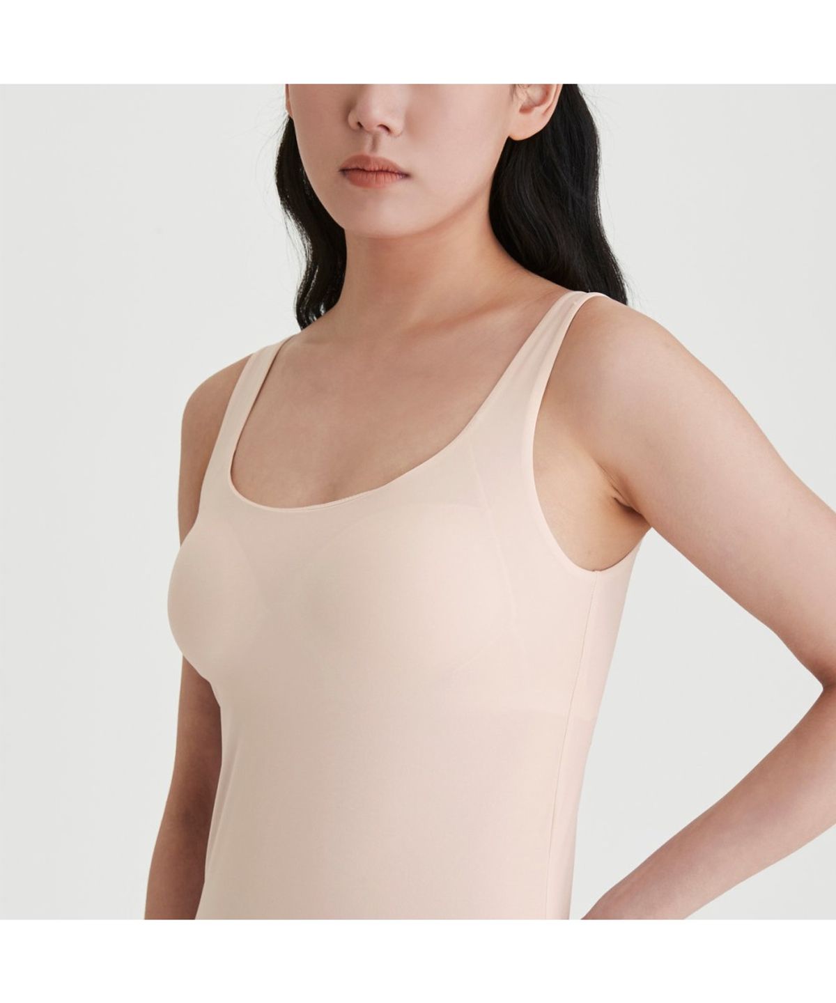 자주(JAJU) 여 720도 스트레치 버터 브라캐미솔_베이지