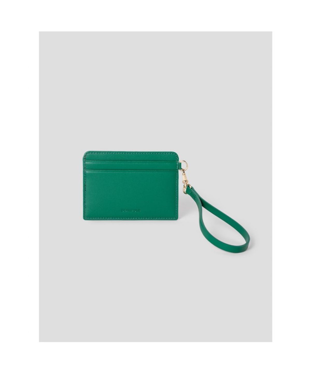 빈폴 액세서리(BEANPOLE ACCESSORY) 뉴블리 낱장 카드지갑  그린