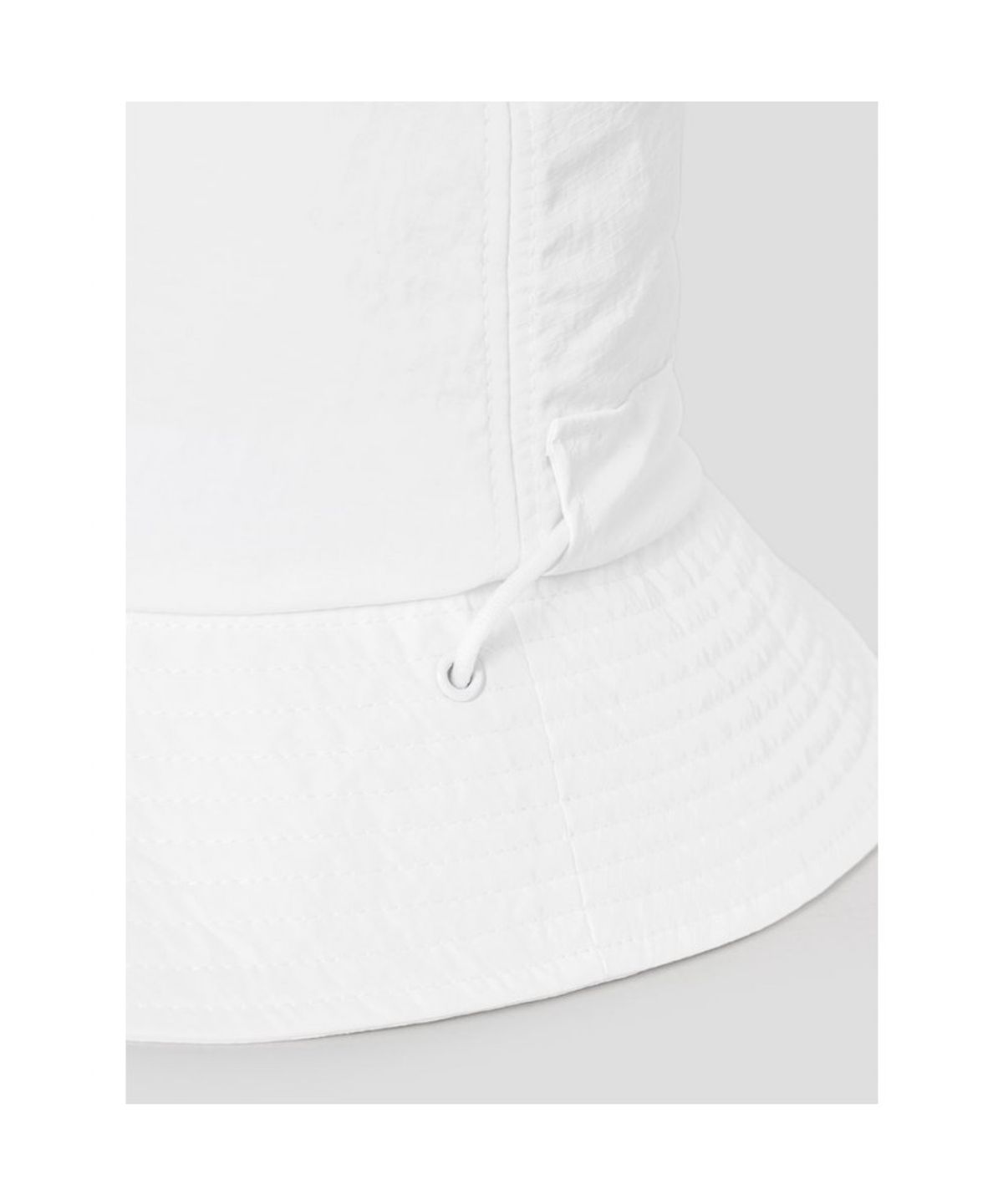 빈폴 액세서리(BEANPOLE ACCESSORY) 남성 베이직 로고 버킷햇  화이트