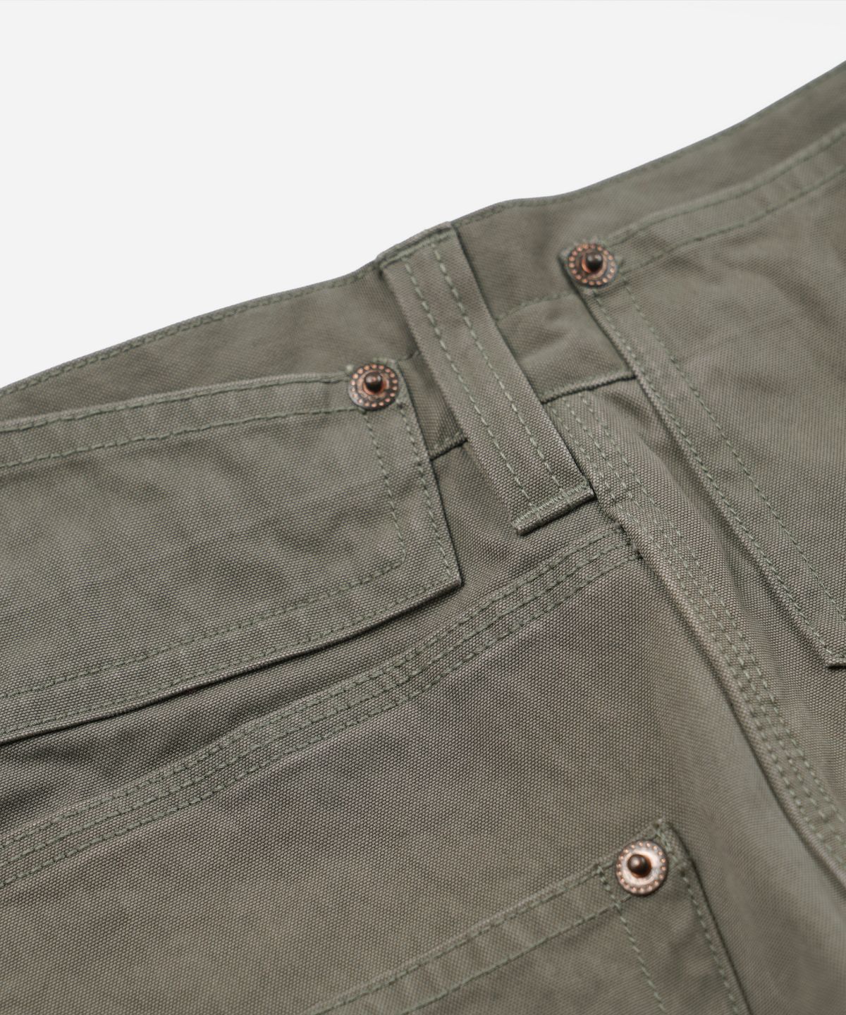 프리즘웍스(FRIZMWORKS) CN ESSENTIAL WORK PANTS _ OLIVE GRAY