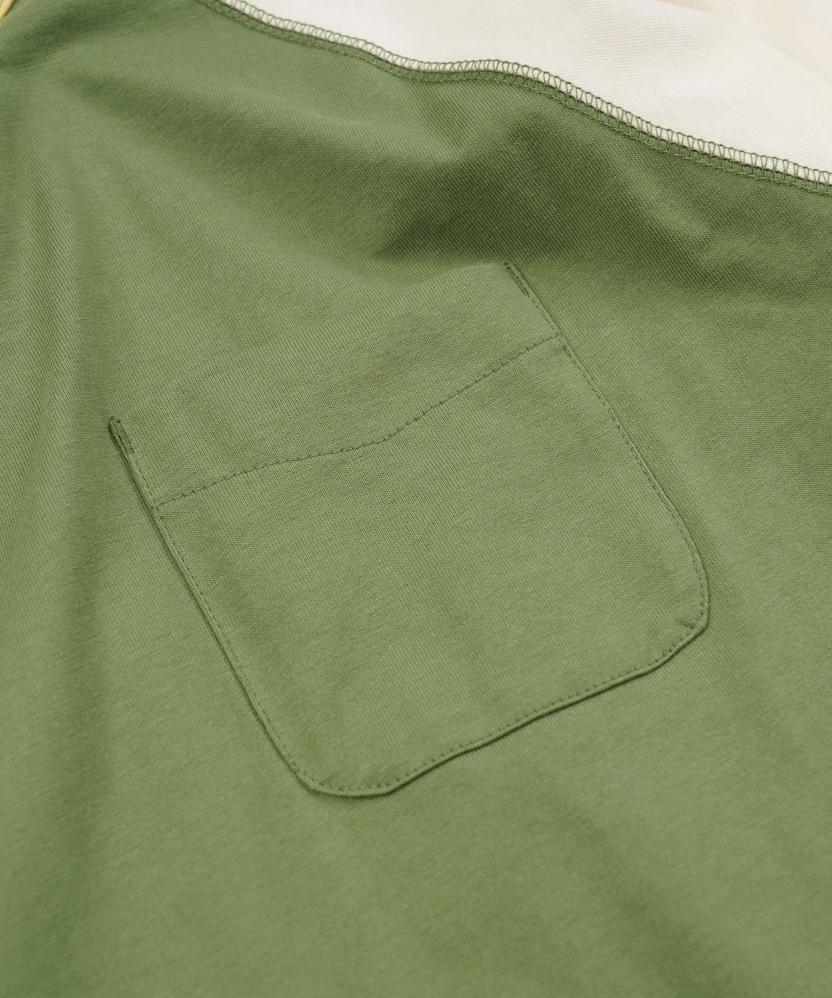 프리즘웍스(FRIZMWORKS) COLOR BLOCK RAGLAN TEE _ OLIVE