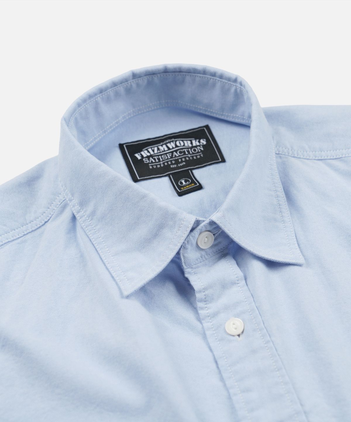 프리즘웍스(FRIZMWORKS) 1920S OXFORD WORK SHIRT _ BLUE