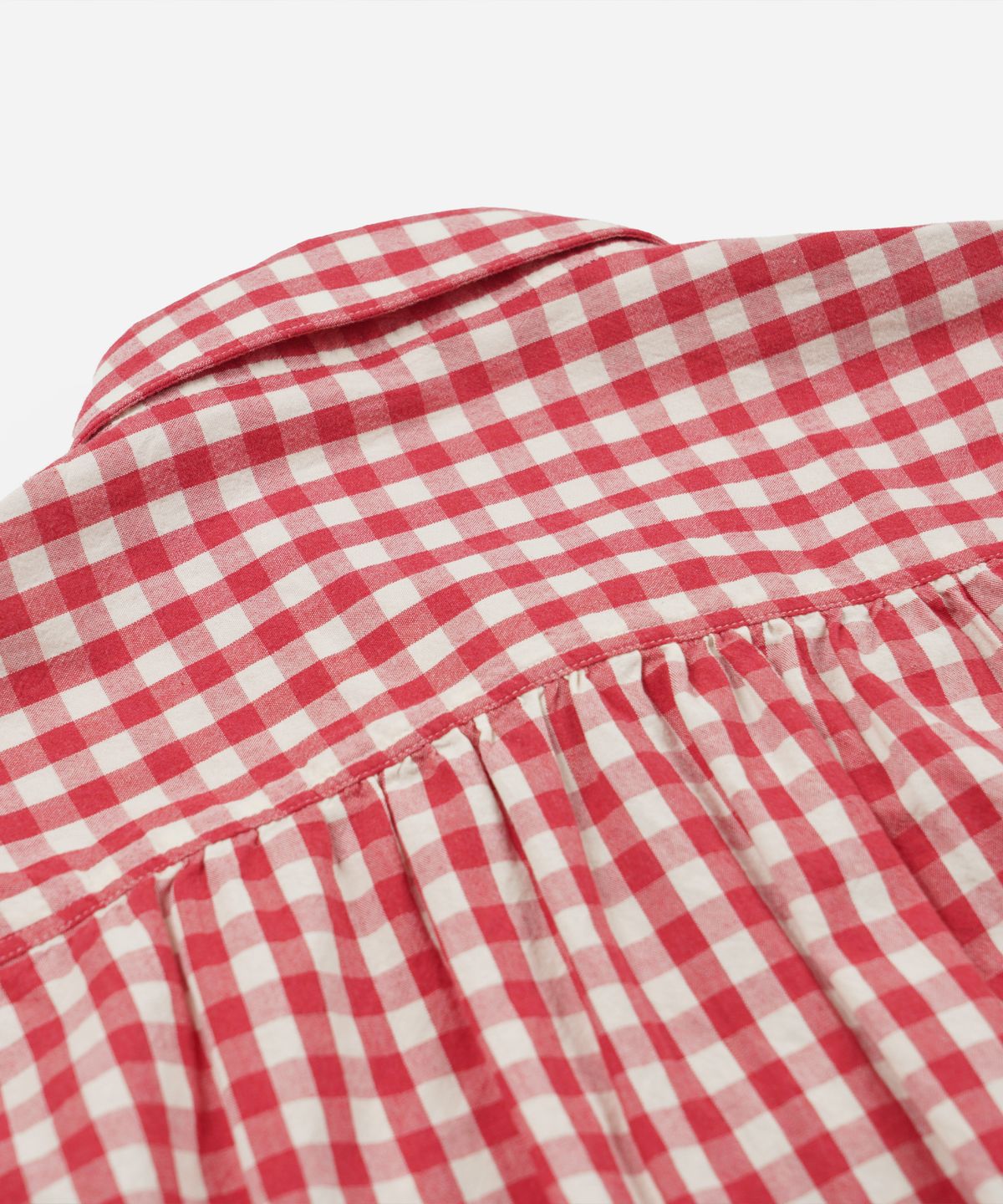 프리즘웍스(FRIZMWORKS) MELANGE CHECK WORK SHIRT _ RED