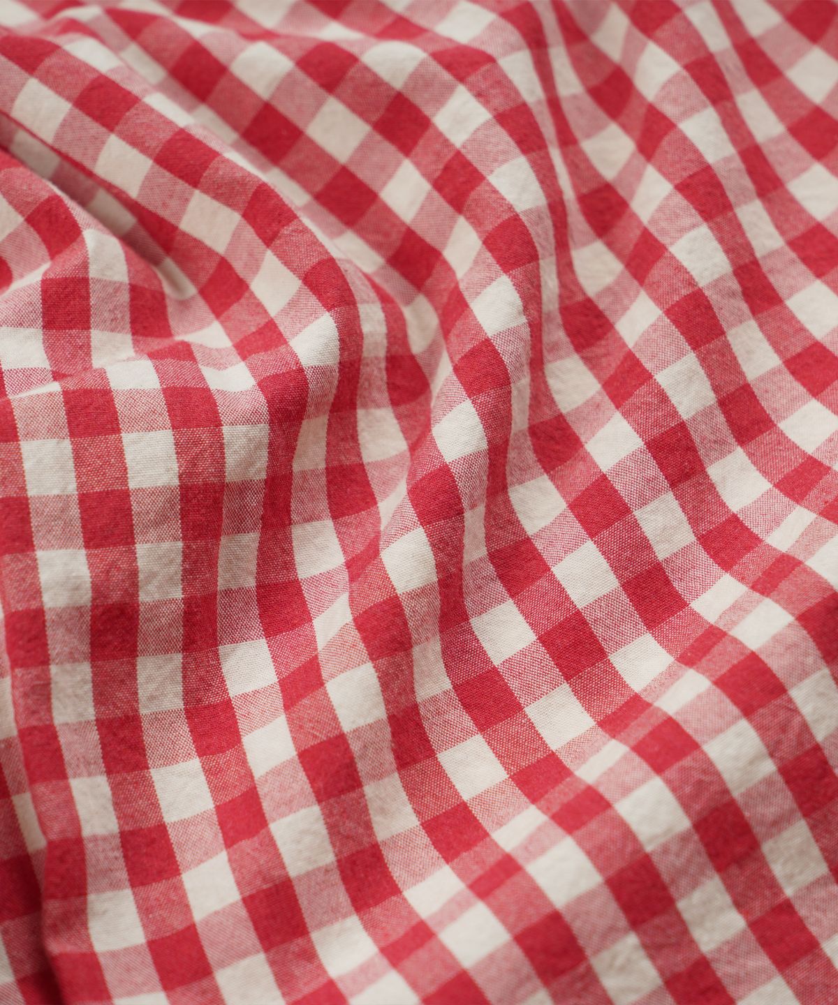 프리즘웍스(FRIZMWORKS) MELANGE CHECK WORK SHIRT _ RED
