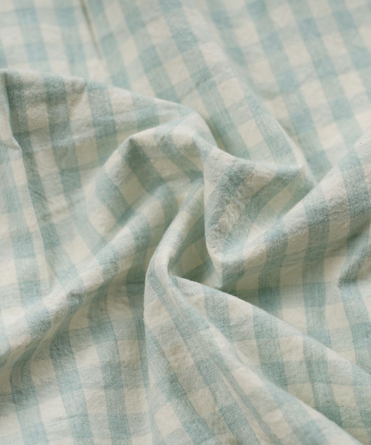 프리즘웍스(FRIZMWORKS) MELANGE CHECK WORK SHIRT _ PALE GREEN