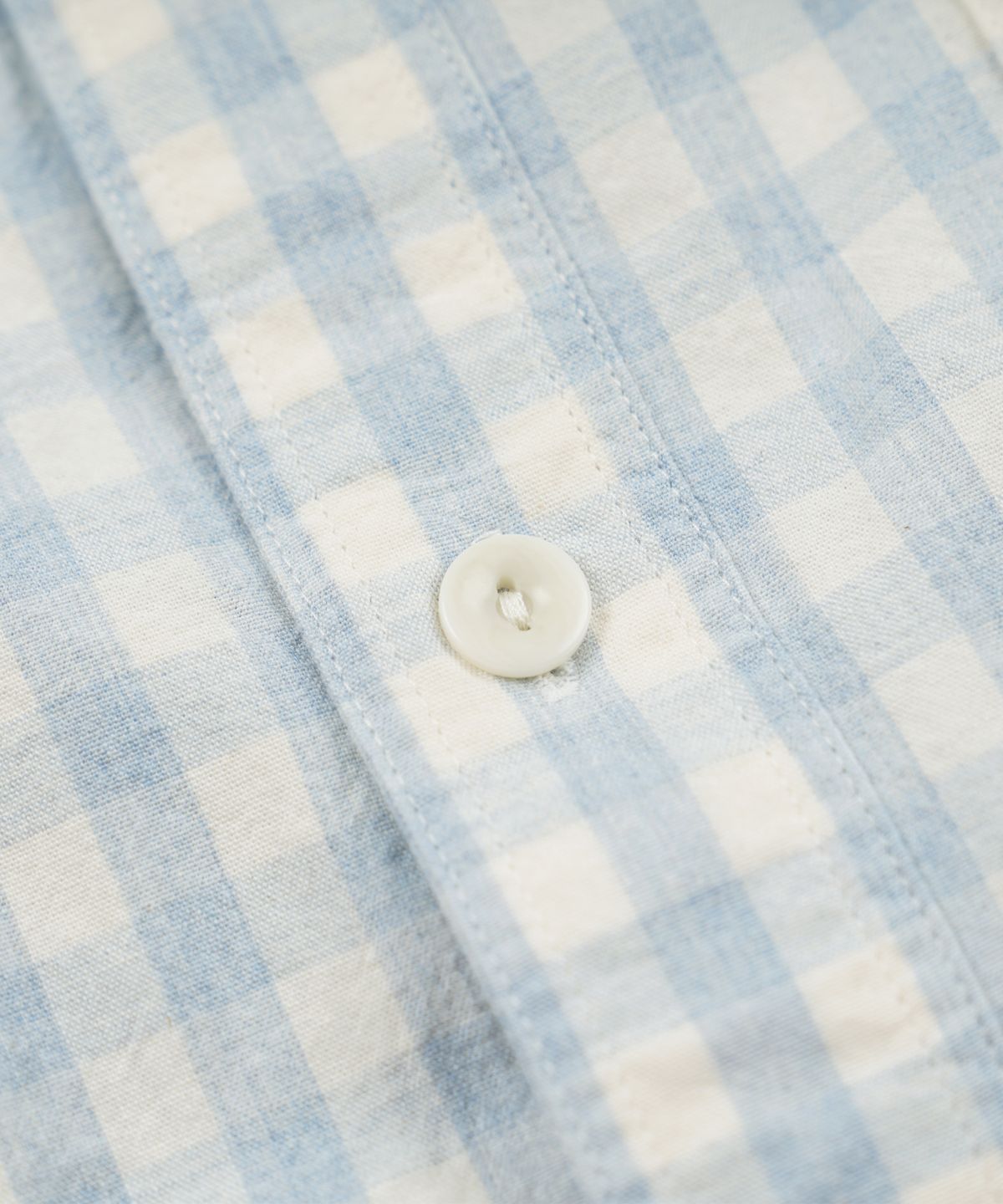 프리즘웍스(FRIZMWORKS) MELANGE CHECK WORK SHIRT _ SKY