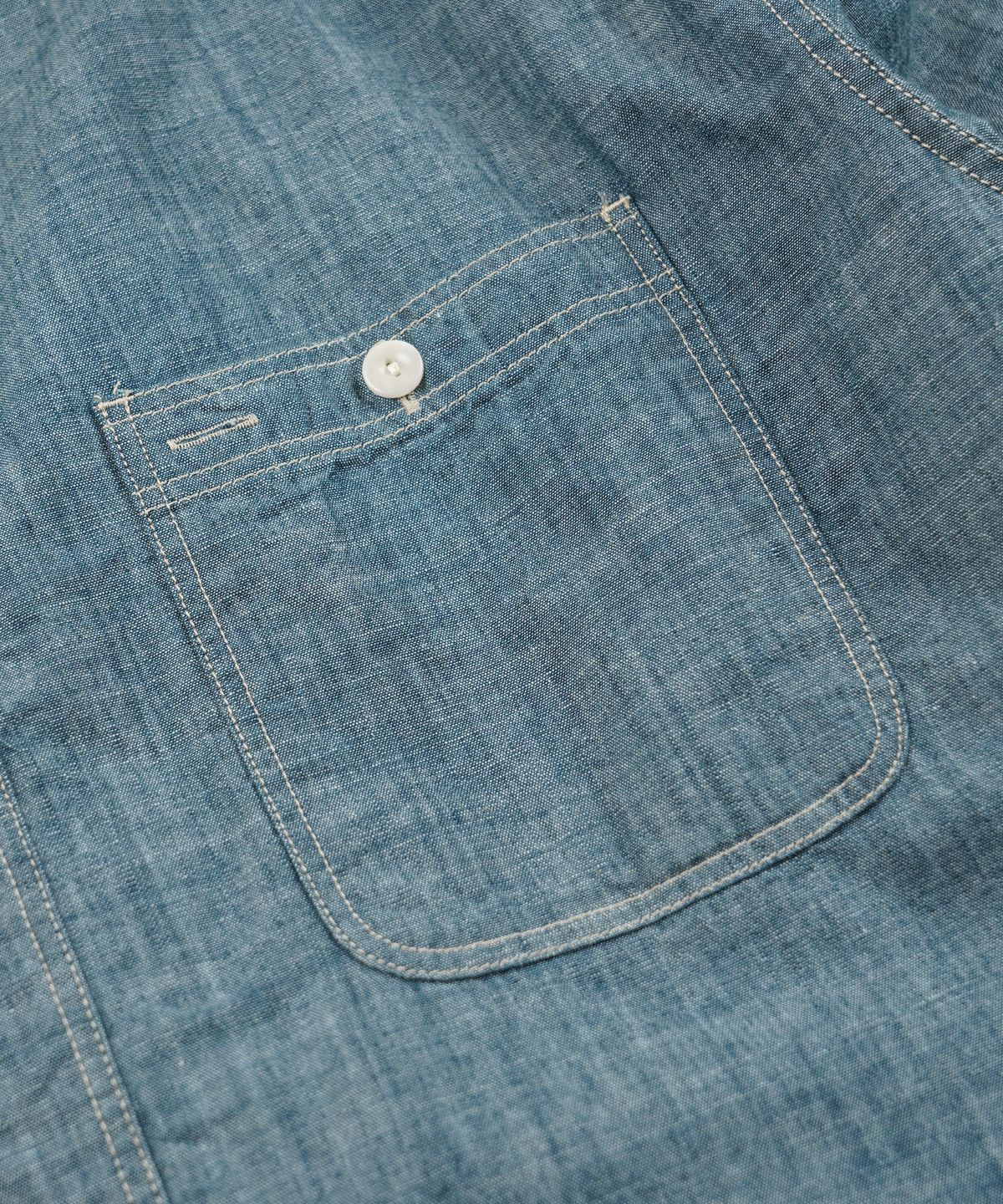 프리즘웍스(FRIZMWORKS) KUROKI CHAMBRAY WORK SHIRT _ WASHED BLUE