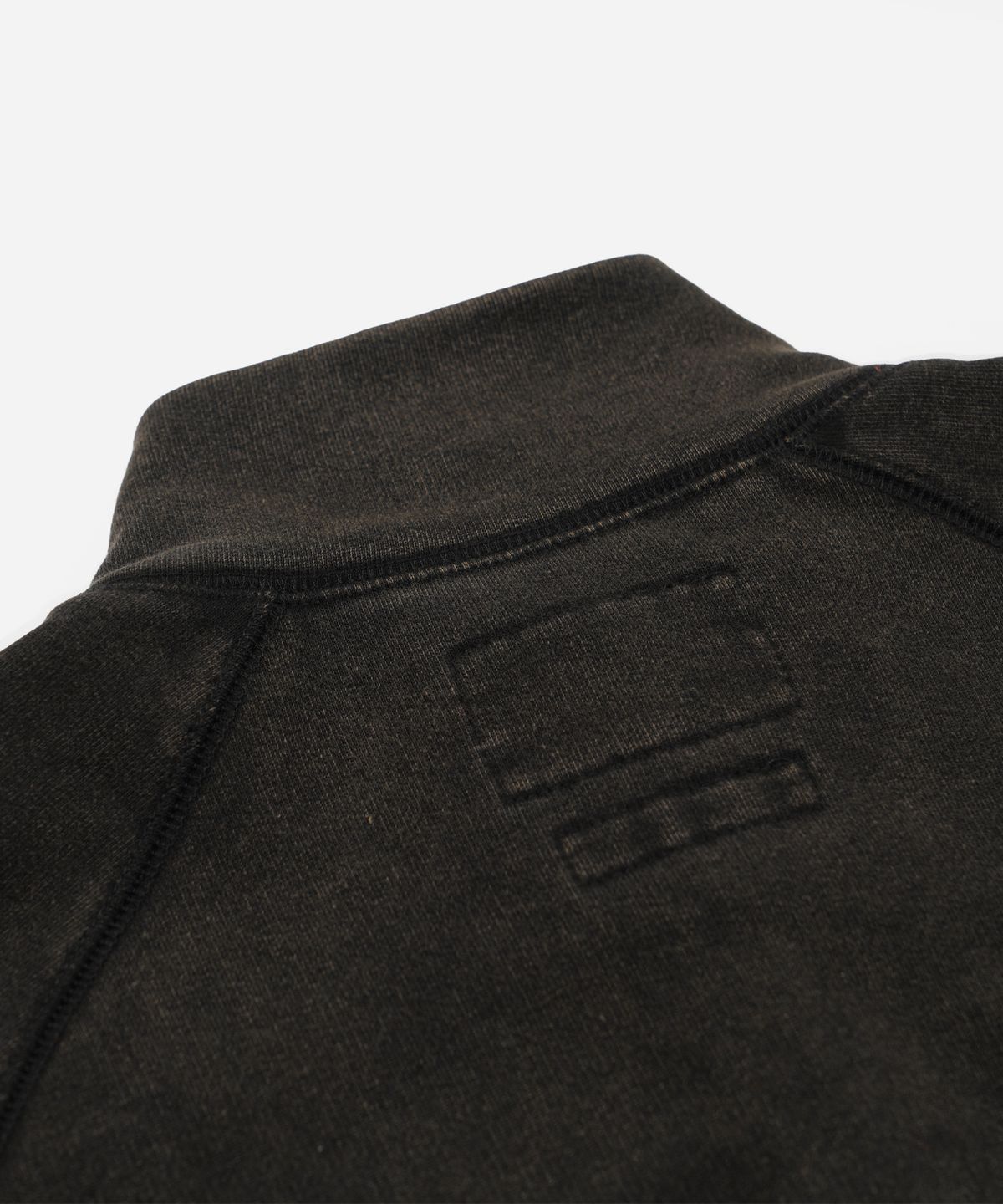 프리즘웍스(FRIZMWORKS) VINTAGE DYEING FULL ZIP SWEAT _ BLACK BROWN