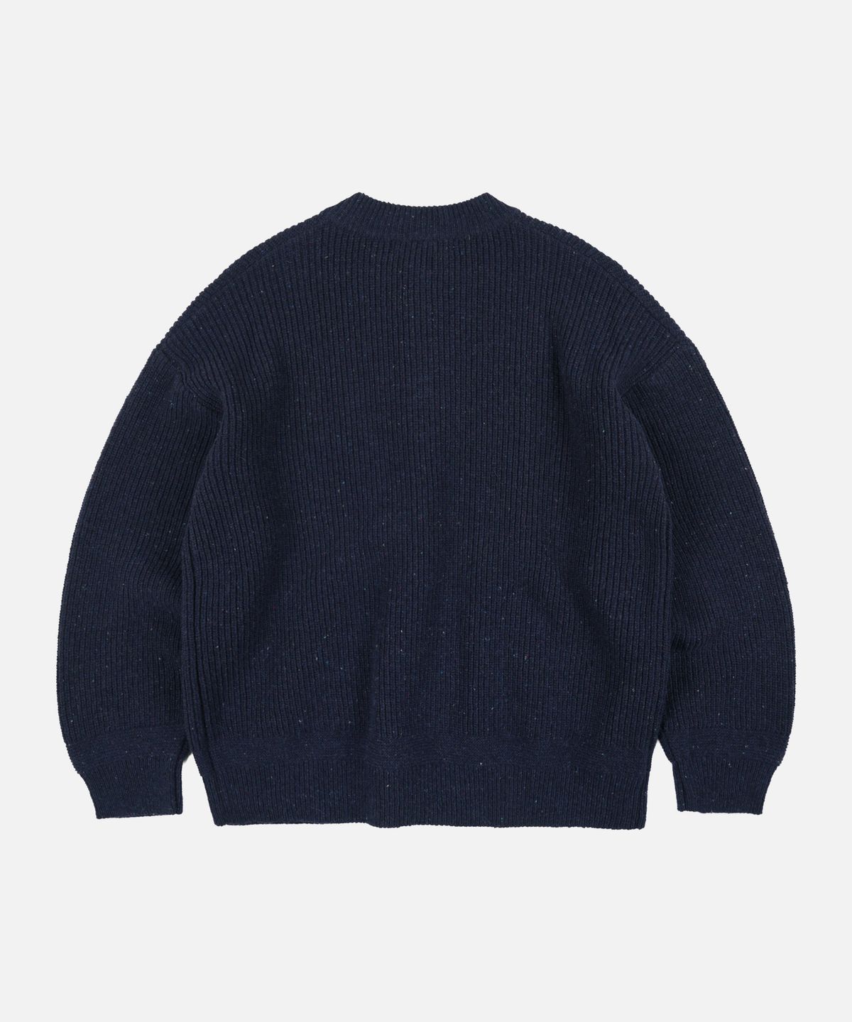 프리즘웍스(FRIZMWORKS) BOCACI WOOL ROUND CARDIGAN _ NAVY