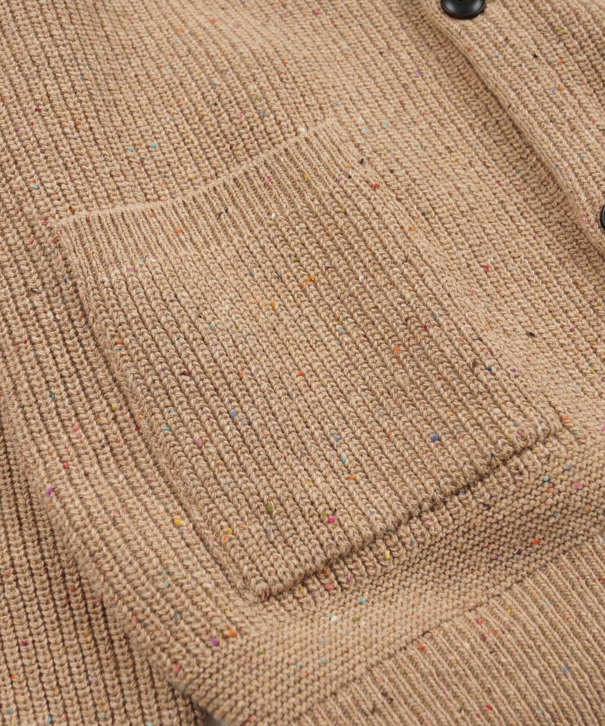 프리즘웍스(FRIZMWORKS) BOCACI WOOL ROUND CARDIGAN _ BEIGE