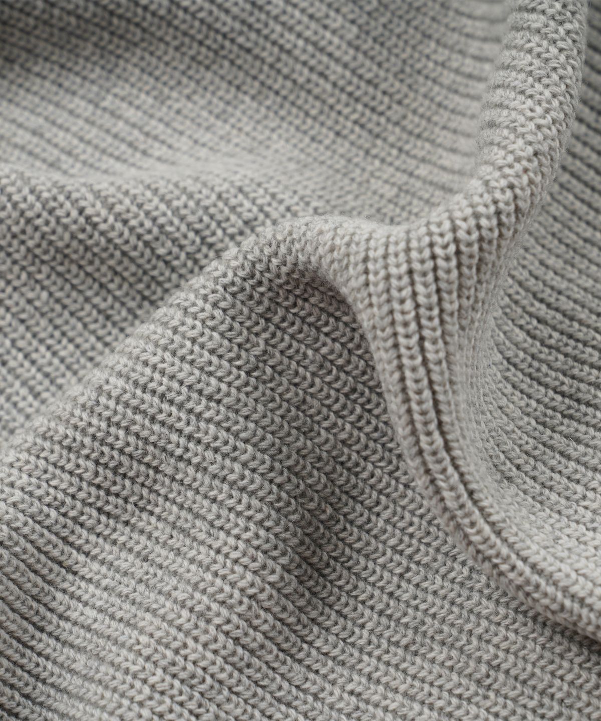 프리즘웍스(FRIZMWORKS) ULTRA HEAVYWEIGHT COLLAR CARDIGAN _ LIGHT GRAY