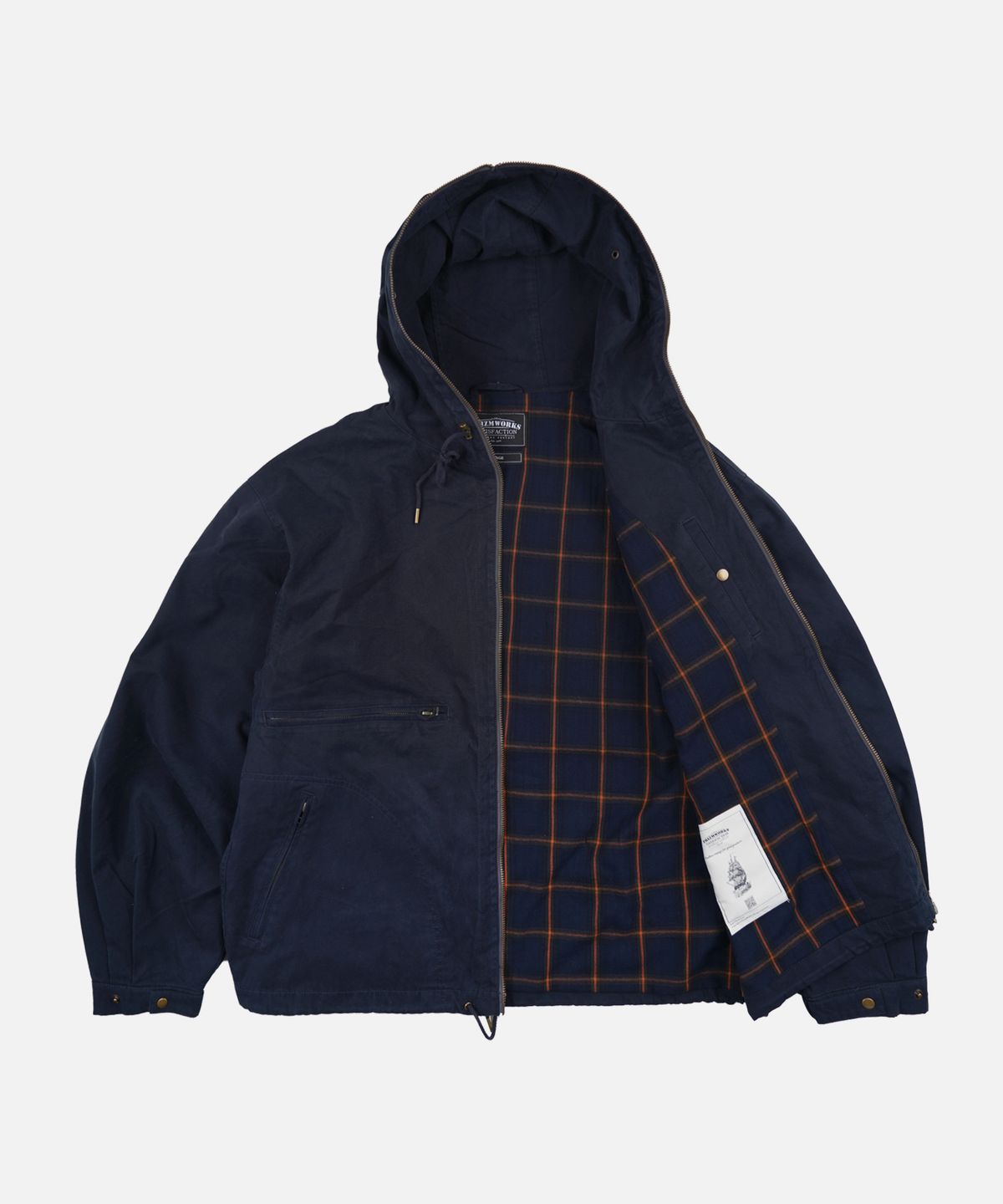 프리즘웍스(FRIZMWORKS) SAILING HOODED PARKA _ NAVY