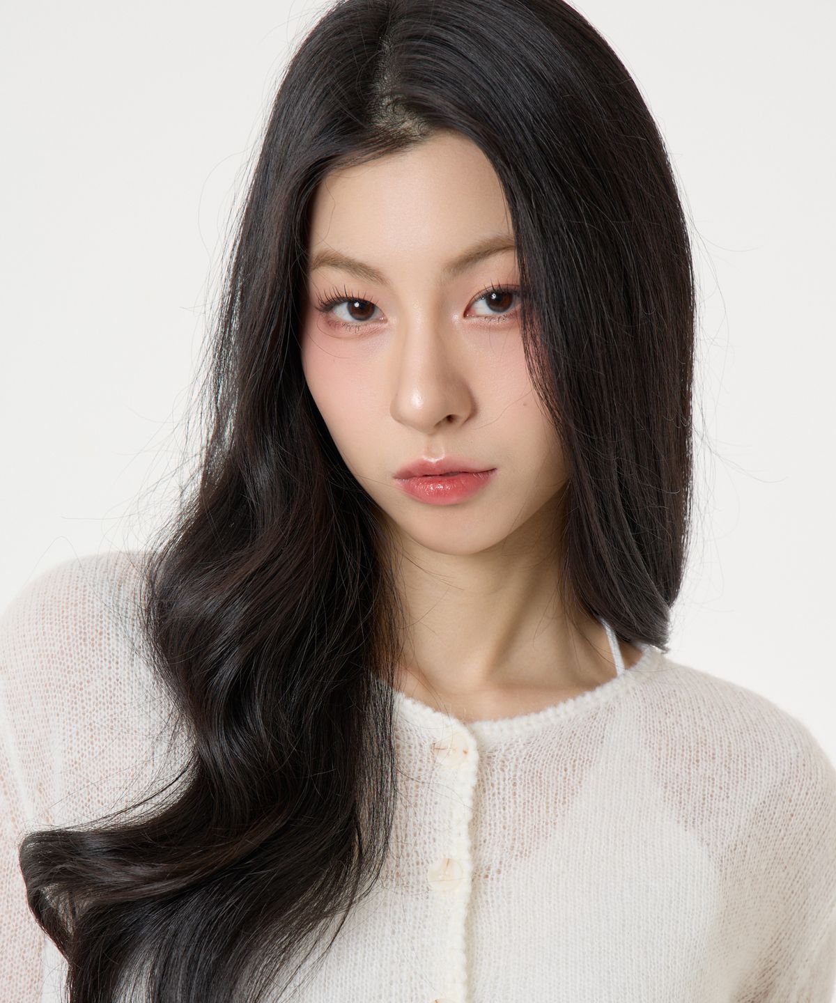 언노운 플라넷(UNKNOWN PLANET) 스카시 가디건 화이트