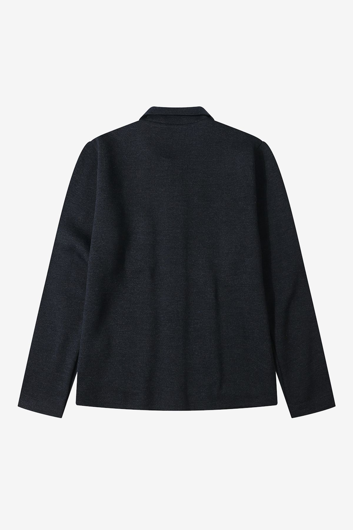르몽생미셸(LE MONT ST MICHEL) Wool Patch Pocket Cardigan_Grey
