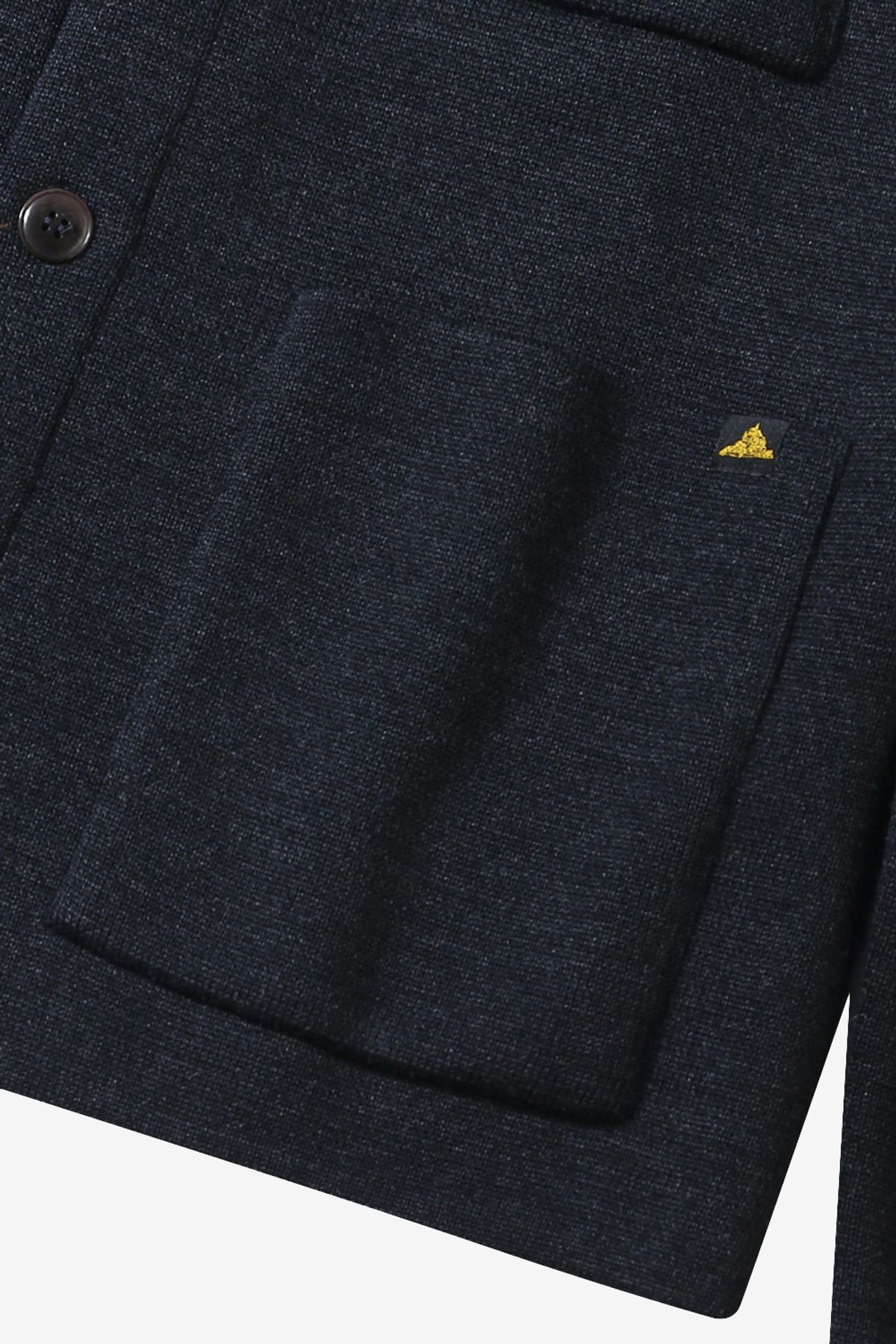 르몽생미셸(LE MONT ST MICHEL) Wool Patch Pocket Cardigan_Grey
