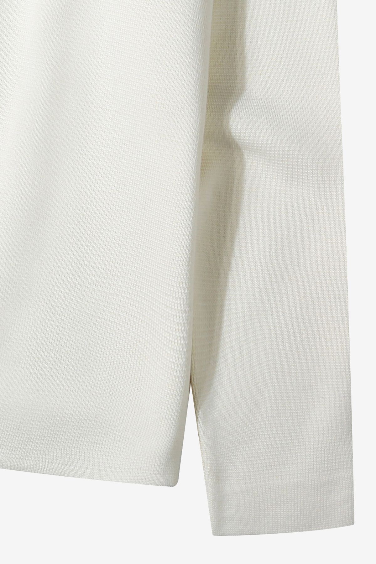 르몽생미셸(LE MONT ST MICHEL) Wool Patch Pocket Cardigan_White