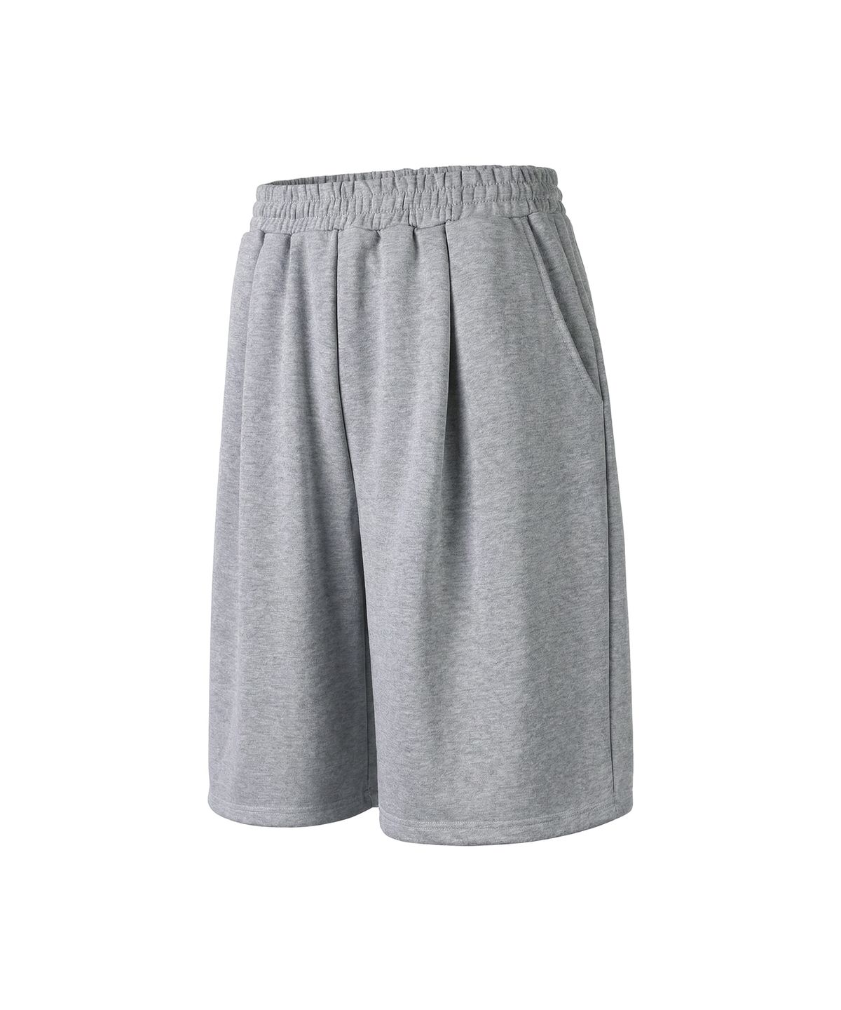 블랙몬스터핏(BLACK MONSTER FIT) 코튼라이크 와이드 버뮤다 팬츠 (GRAY) / BM260113