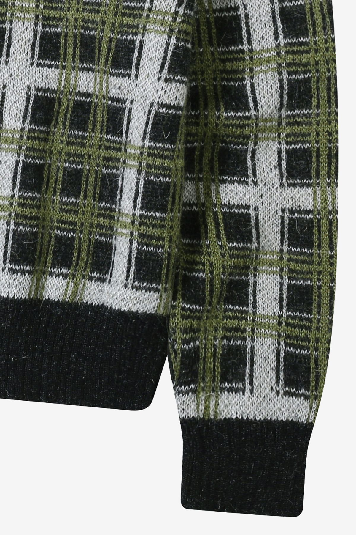 르몽생미셸(LE MONT ST MICHEL) SELDER – JACQUARD SWEATER_Khaki