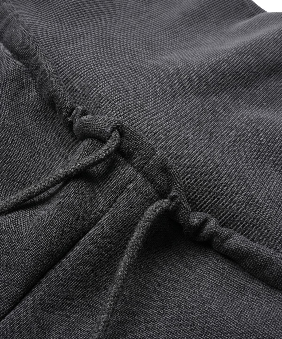 도프셉(DOFFSEPT) Rib Bootcut Sweat Pants in Charcoal