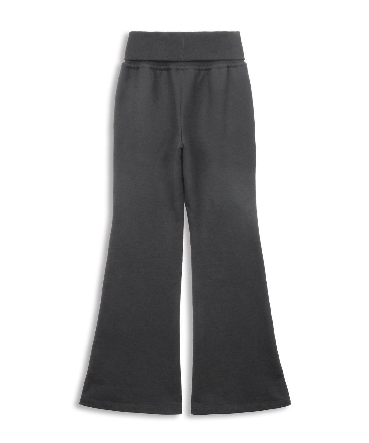 도프셉(DOFFSEPT) Rib Bootcut Sweat Pants in Charcoal