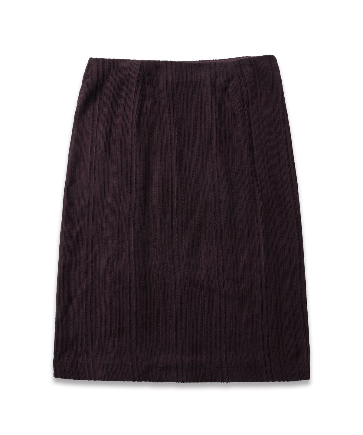 도프셉(DOFFSEPT) Layered Snap Wool Skirt in Purple