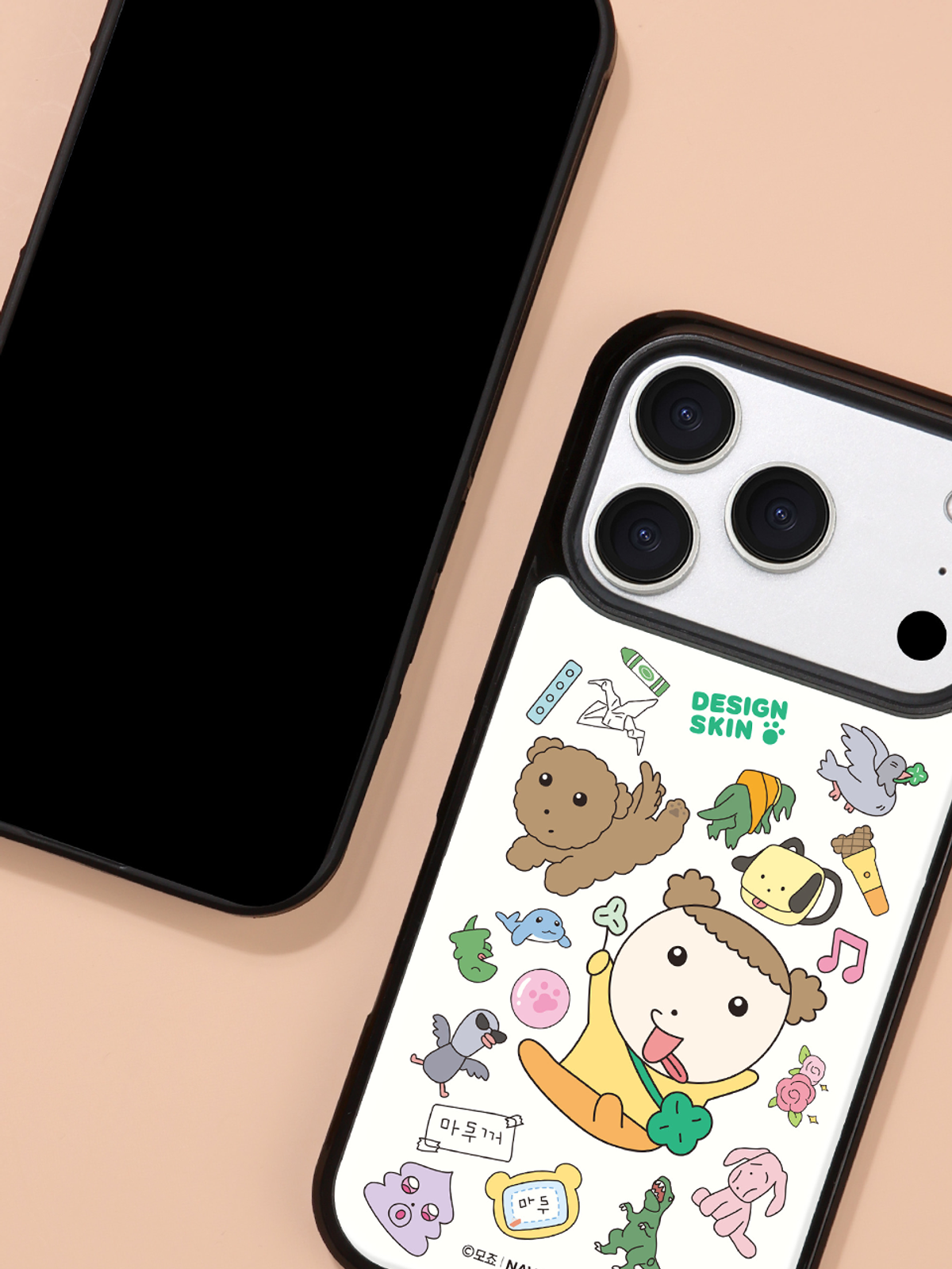 디자인스킨(DESIGNSKIN) [그래픽마켓] 에폭시 그래픽 케이스-마루는 강쥐1
