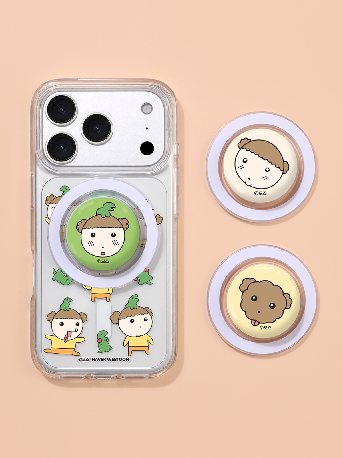 디자인스킨(DESIGNSKIN) [그래픽마켓] 맥세이프 구슬톡-마루는 강쥐1