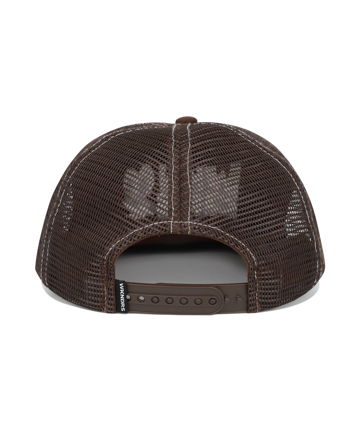 위캔더스(WKNDRS) EYES TRUCKER CAP (BROWN)