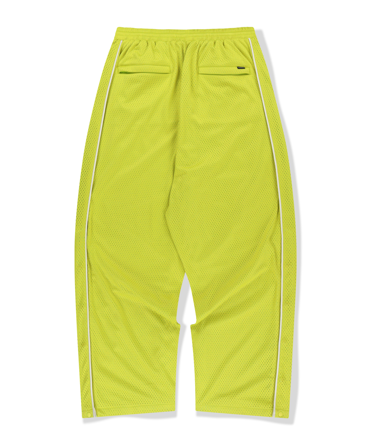 위캔더스(WKNDRS) COURT MESH TRACK PANTS (LIME)