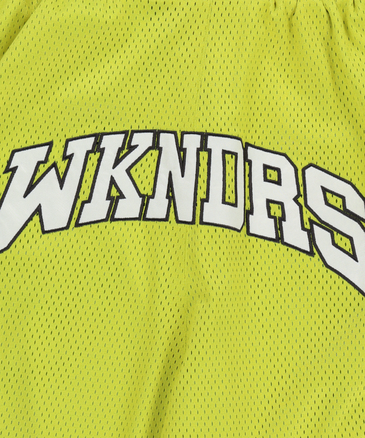 위캔더스(WKNDRS) COURT MESH TRACK PANTS (LIME)