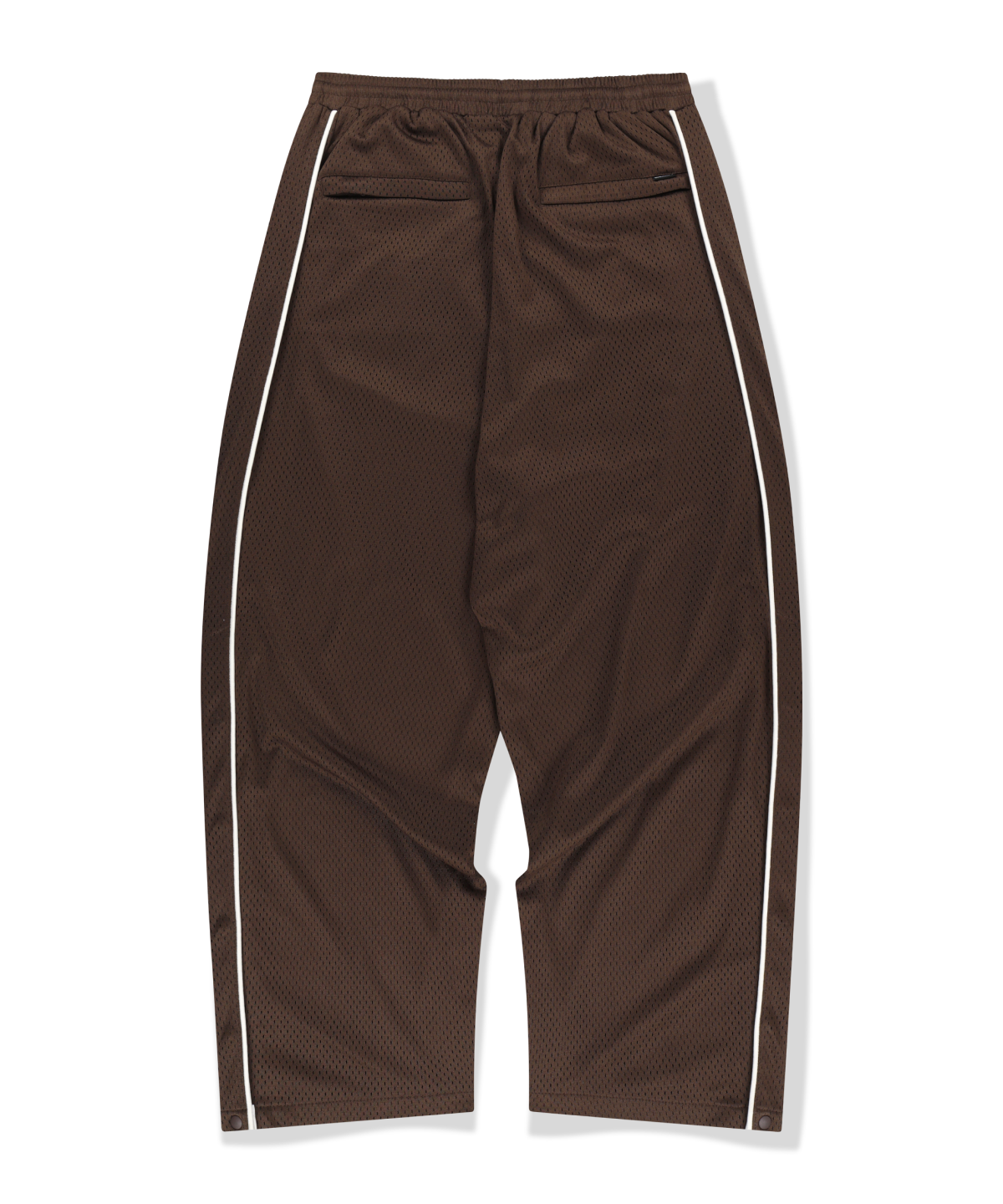 위캔더스(WKNDRS) COURT MESH TRACK PANTS (BROWN)