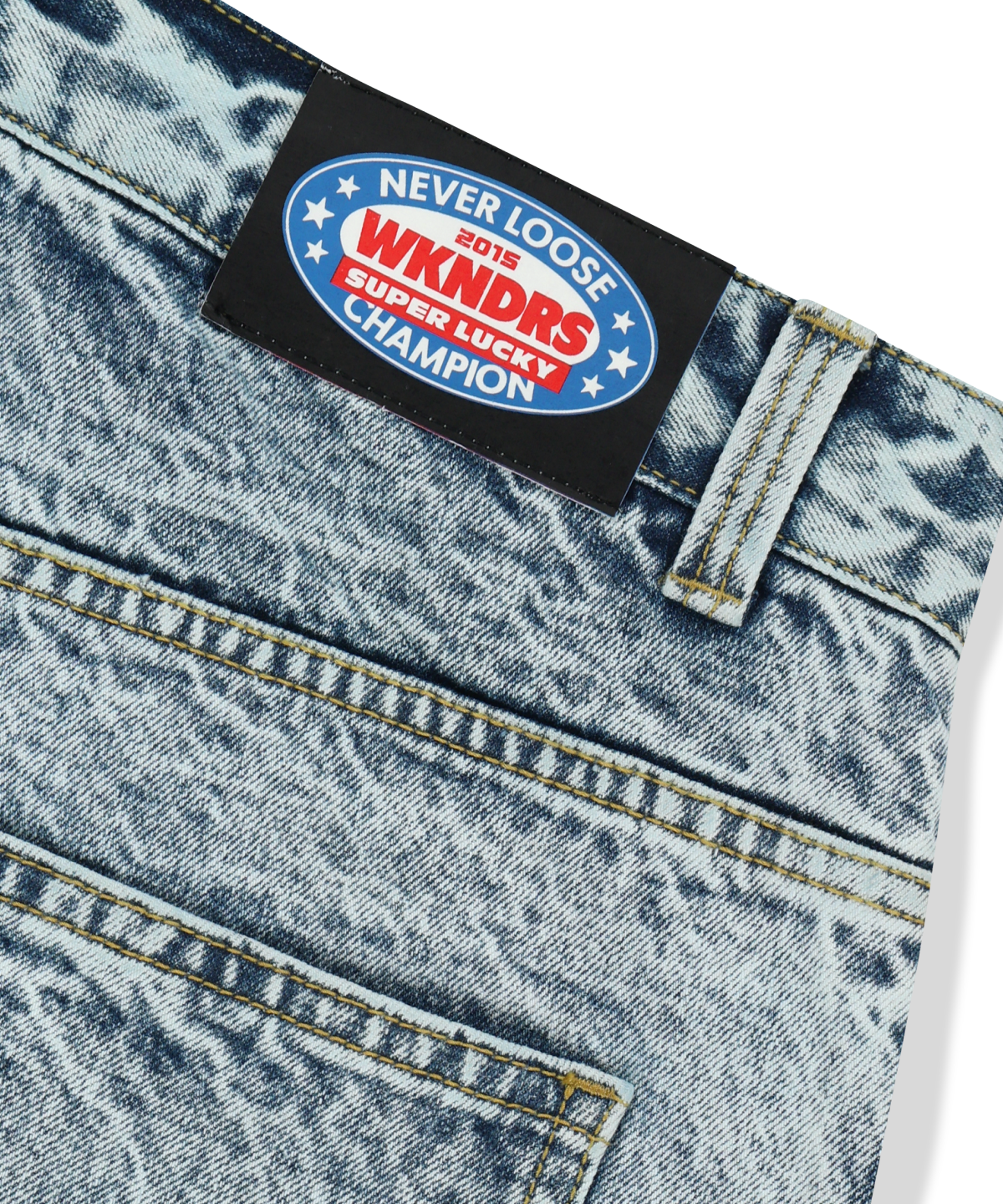 위캔더스(WKNDRS) 777 DENIM PANTS (I.DENIM)
