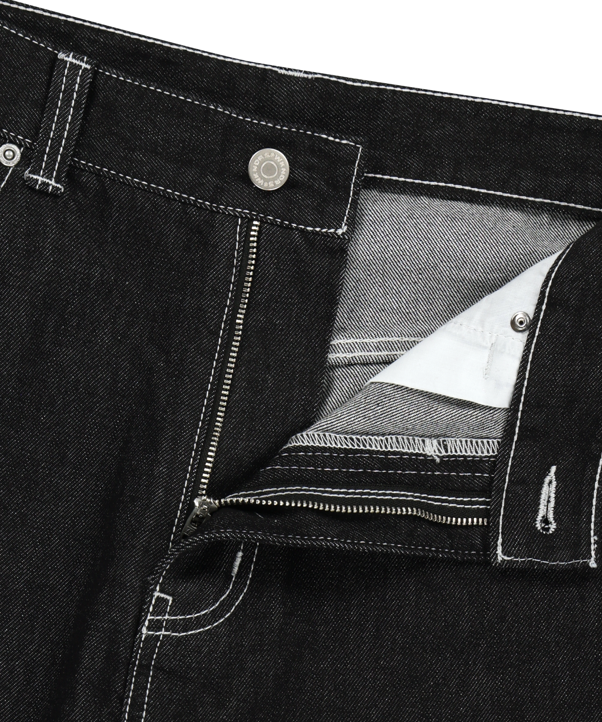 위캔더스(WKNDRS) 777 DENIM PANTS (BLACK)